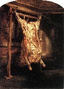 Rembrandt Peale The Flayed Ox oil painting